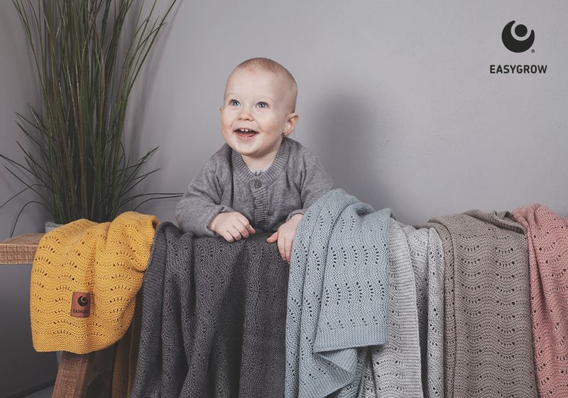 Grandma Wave babyteppe - Off White