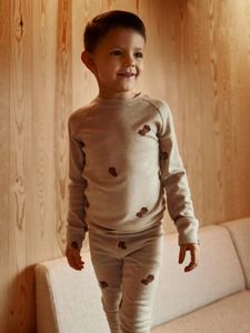 Hovedbilde Idde Ullsett - Beige m/m&oslash;nster