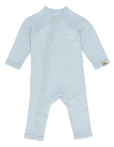 Hovedbilde Vakke Ull Babydress - Lys bl&aring;